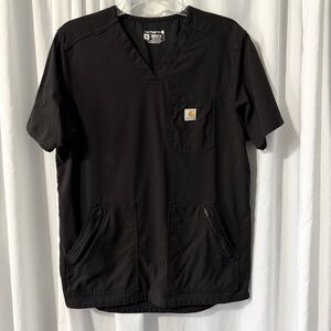 Carhartt Women's Black Scrub Top